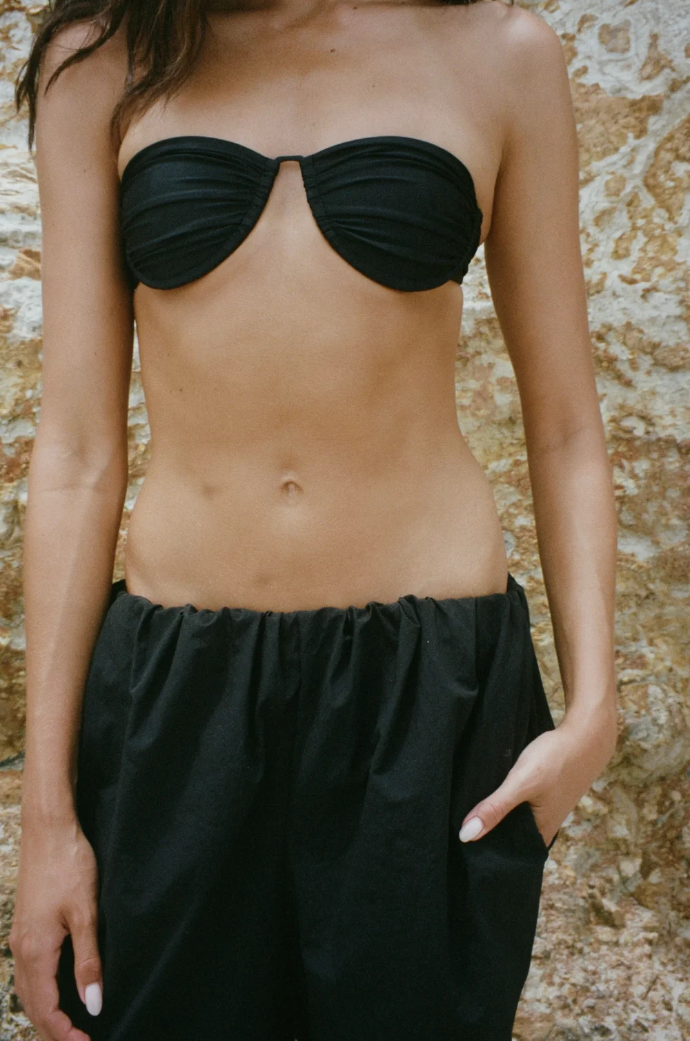 Vera top: black