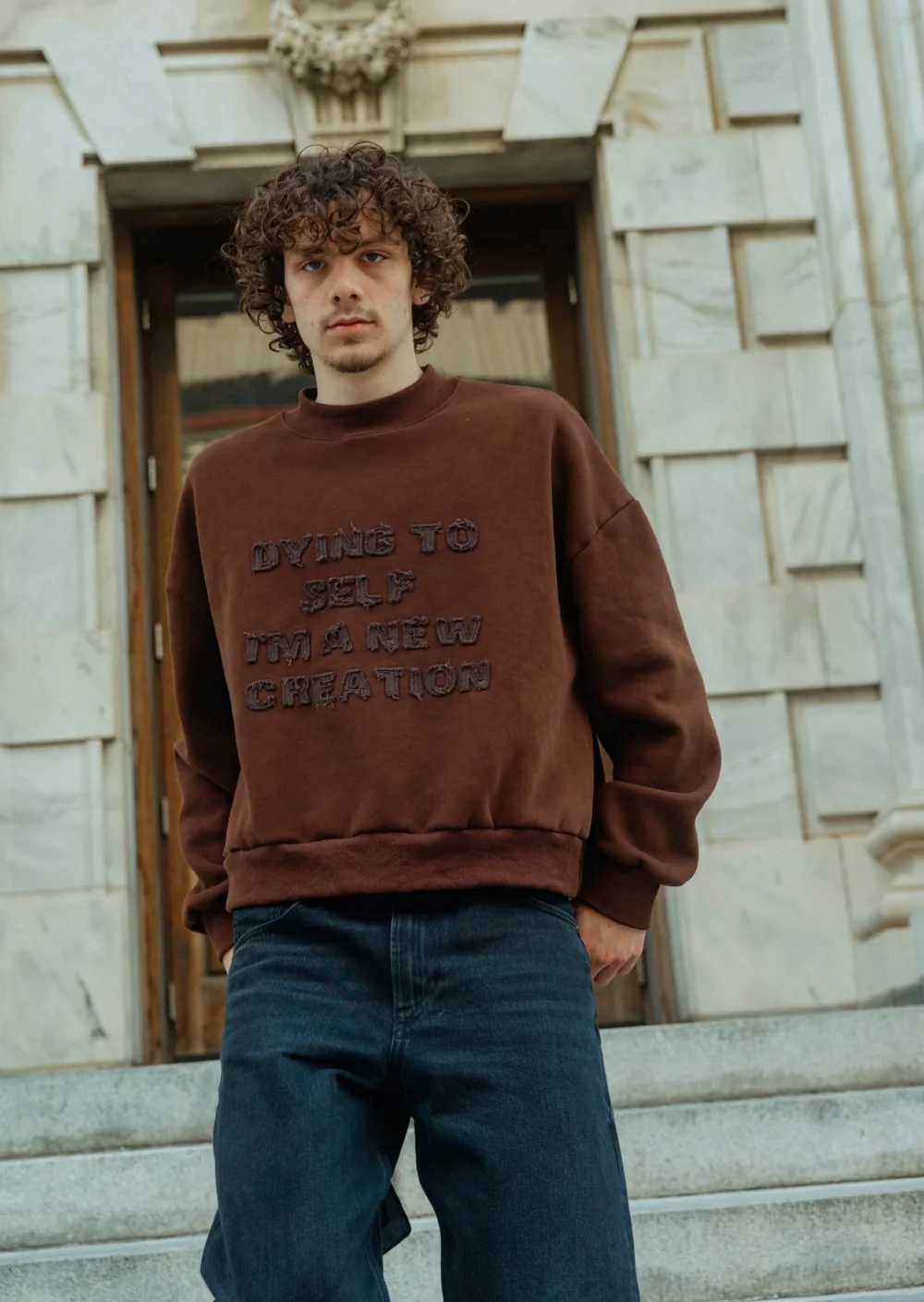 New Creation Sweatshirt - Brown