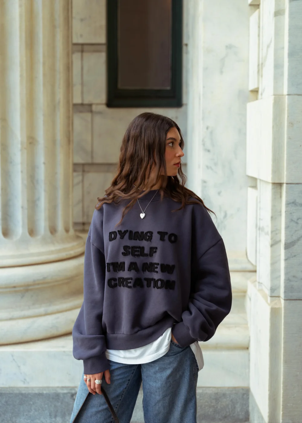 New Creation Sweatshirt - Navy