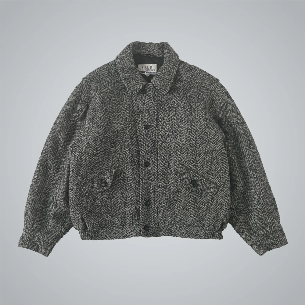 Vintage Wool Houndstooth jacket (70's - 80's) — Guerrero