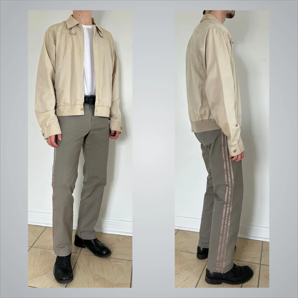 Y3 Satin Side Stripe Pant (00s) — Guerrero - 3