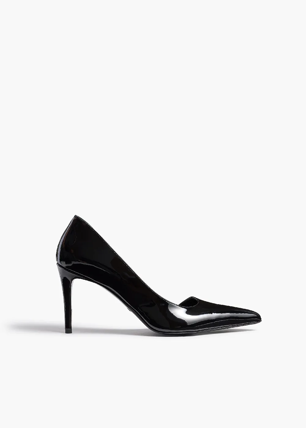 Jett D'Orsay Pump in Black Patent Leather
