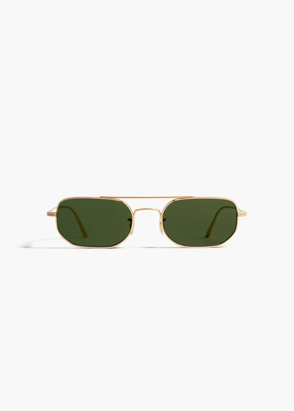 KHAITE x Oliver Peoples 1989C in Gold and Green