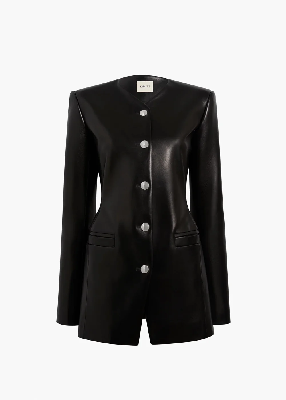 Naran Jacket in Black Leather