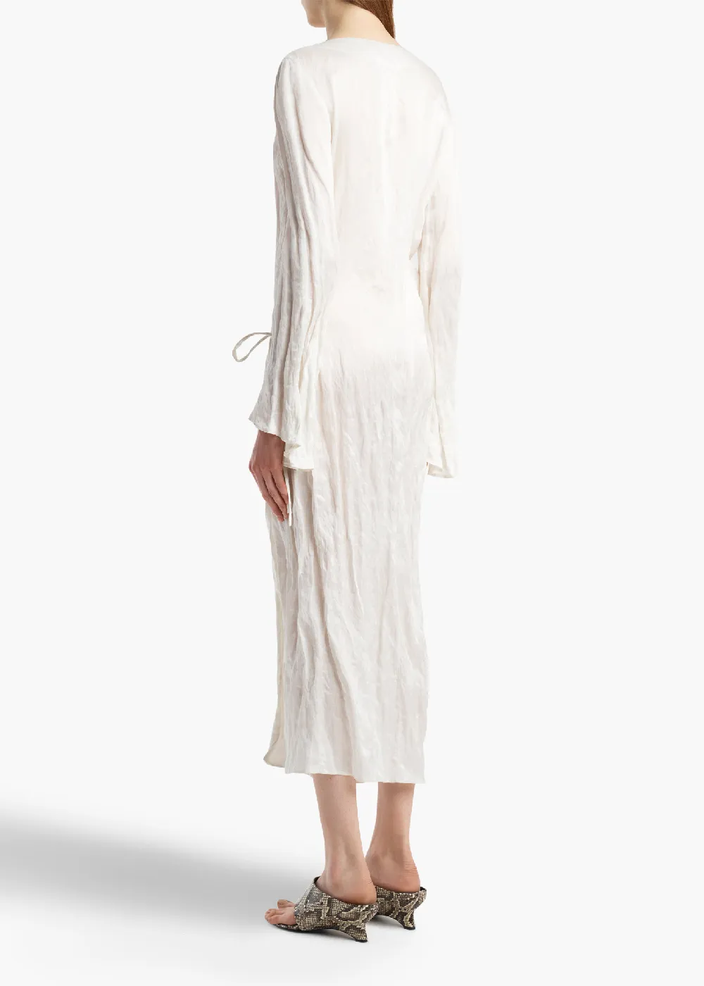 Rommi Dress in Chalk - 3