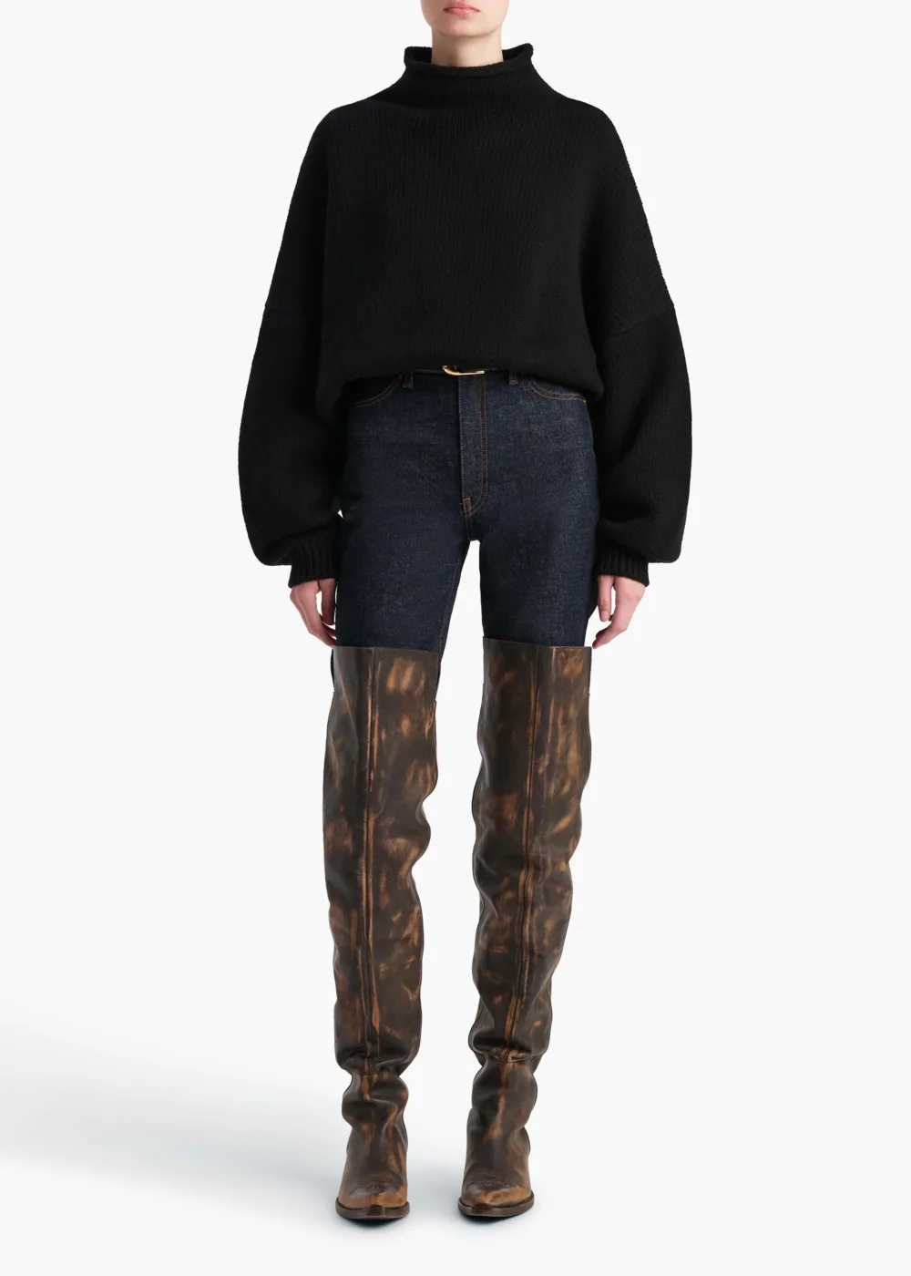 Juniper Sweater in Black - 2