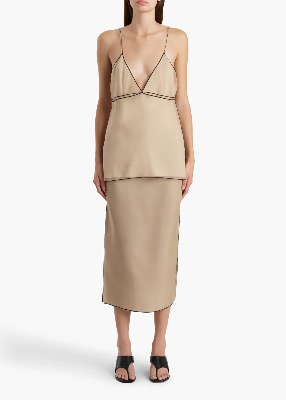 Syndi Skirt in Tea Stain - 2