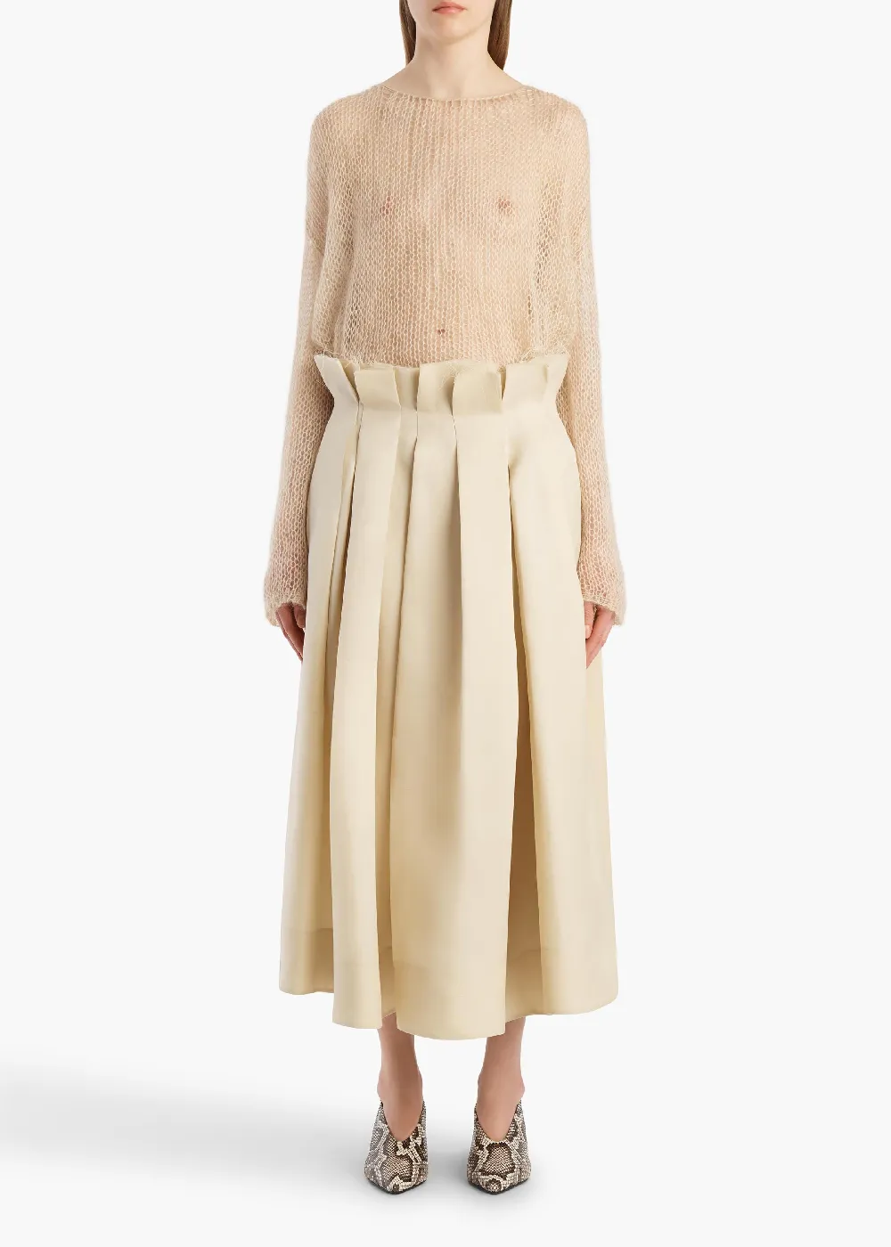 Wendy Sweater in Light Beige - 2