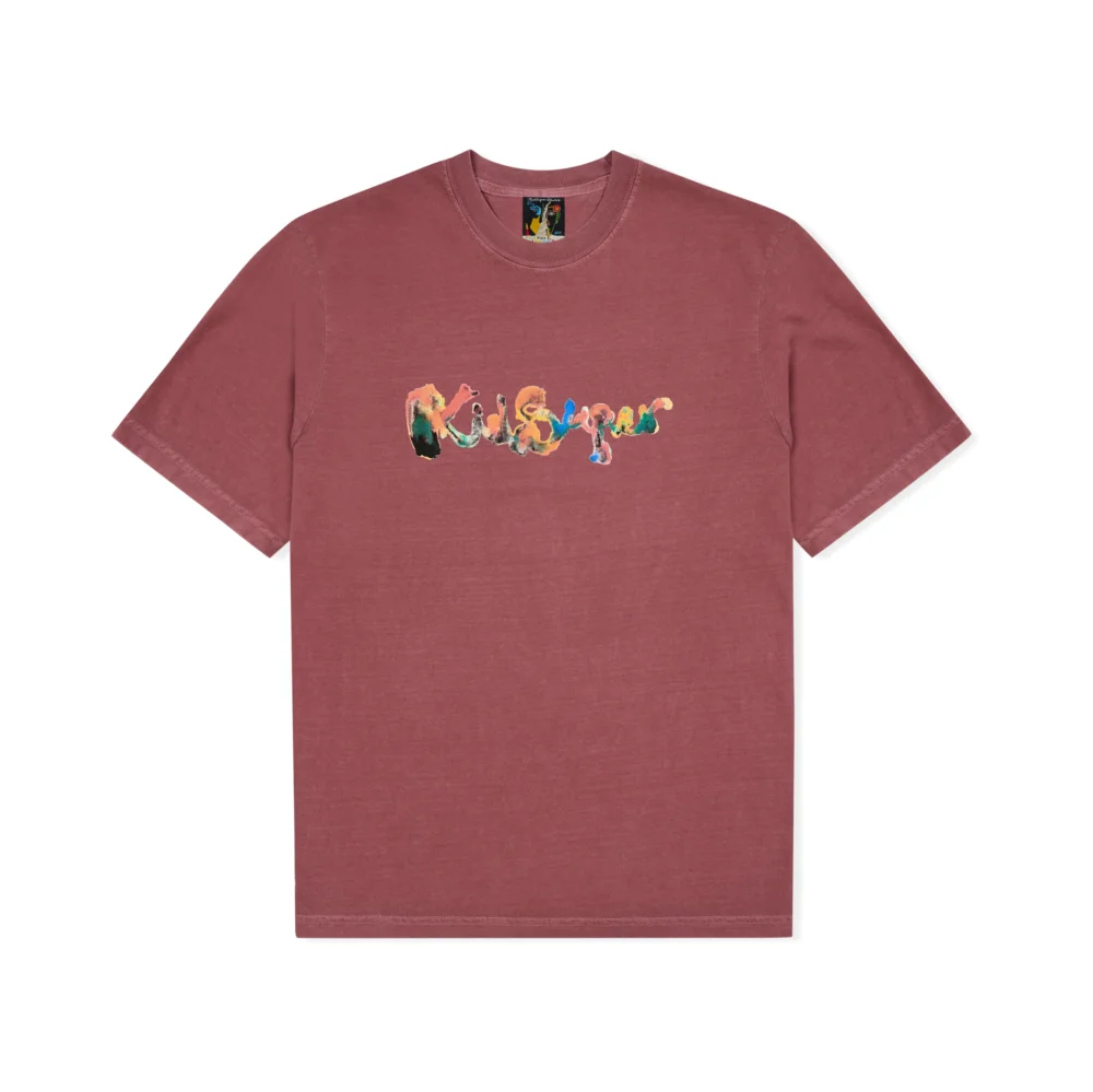 Blotchy Logo Tee [Crimson]