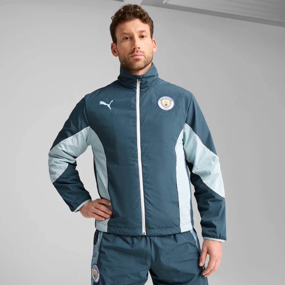 Man City FC REVERSIBLE JACKET [Gray Skies/Team Light Blue] - 3