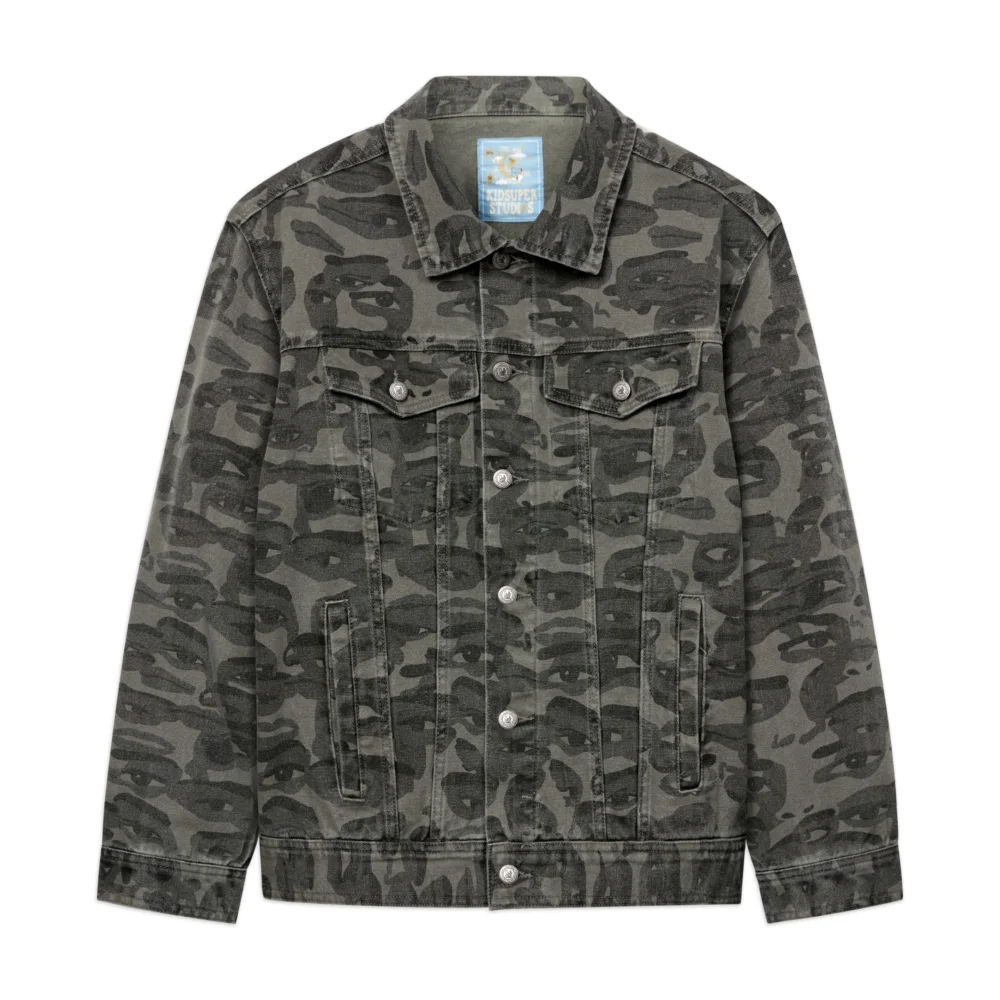Face Camo Jacket [Black]