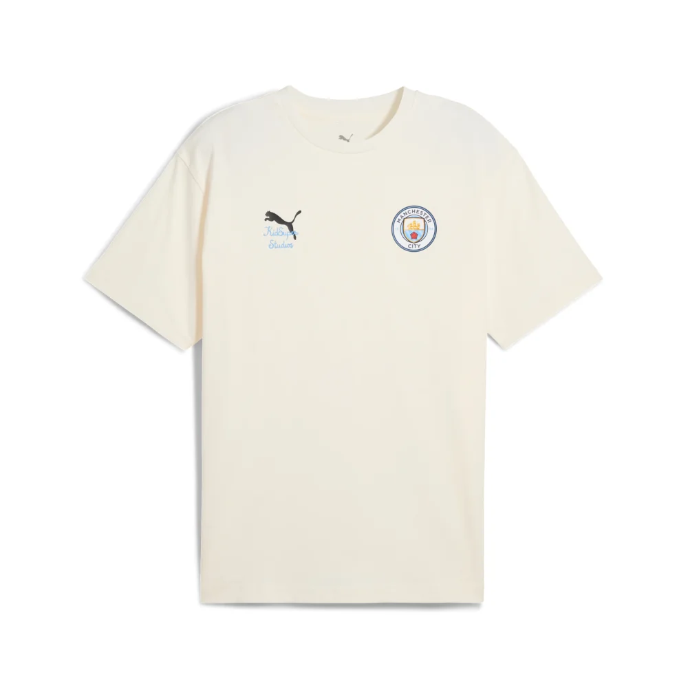 Man City FC TEE [Warm White/PUMA Black]