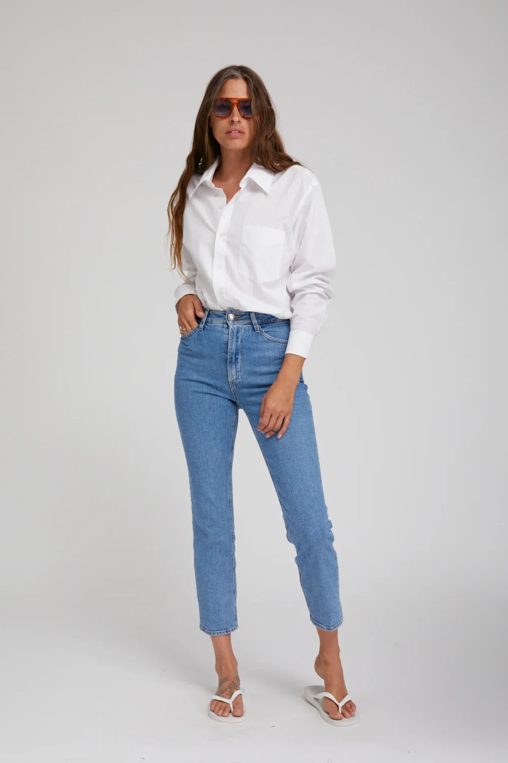 Poplin Patch Pocket Shirt