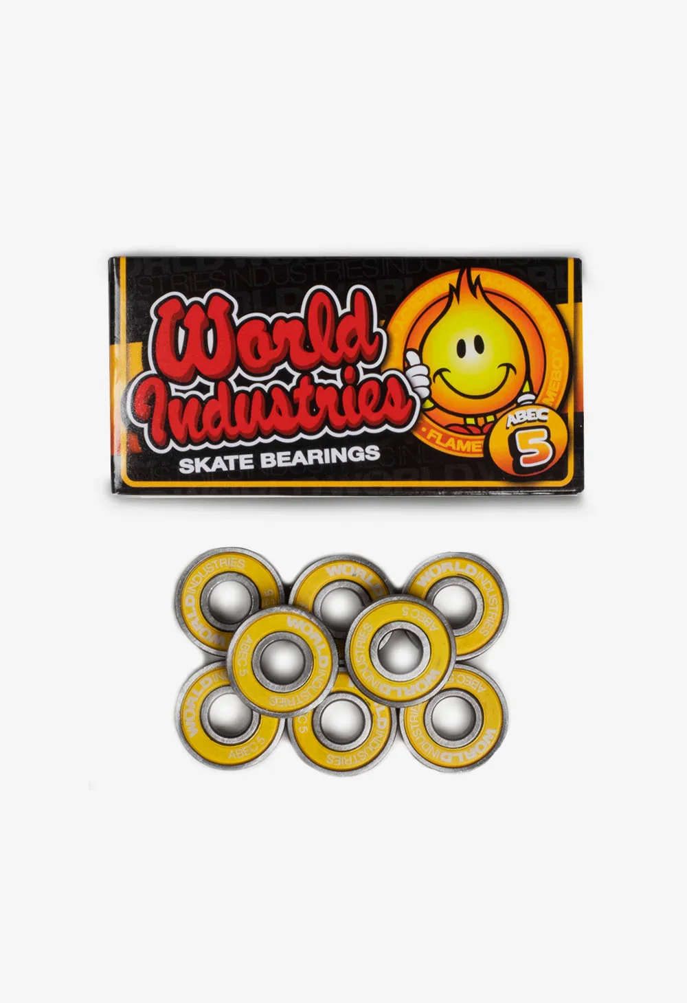 WORLD INDUSTRIES FLAMEBOY THUMBS UP BEARINGS ABEC 5