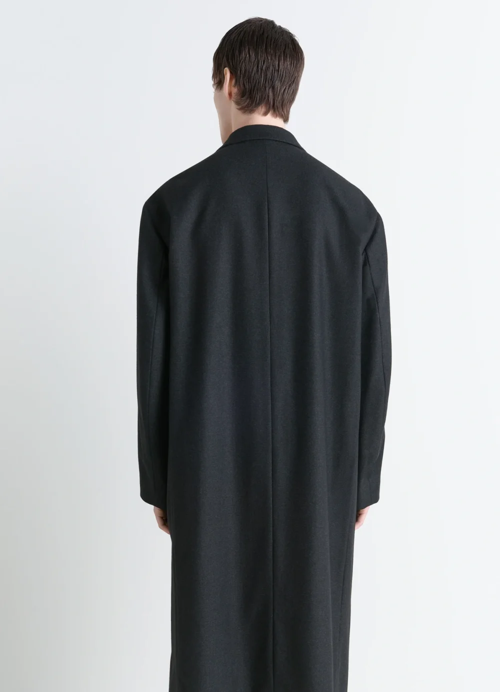 SOFT CHESTERFIELD COAT IN CASHMERE - 3