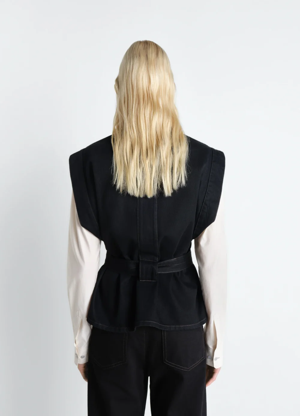 CHASUBLE IN DENIM - 5