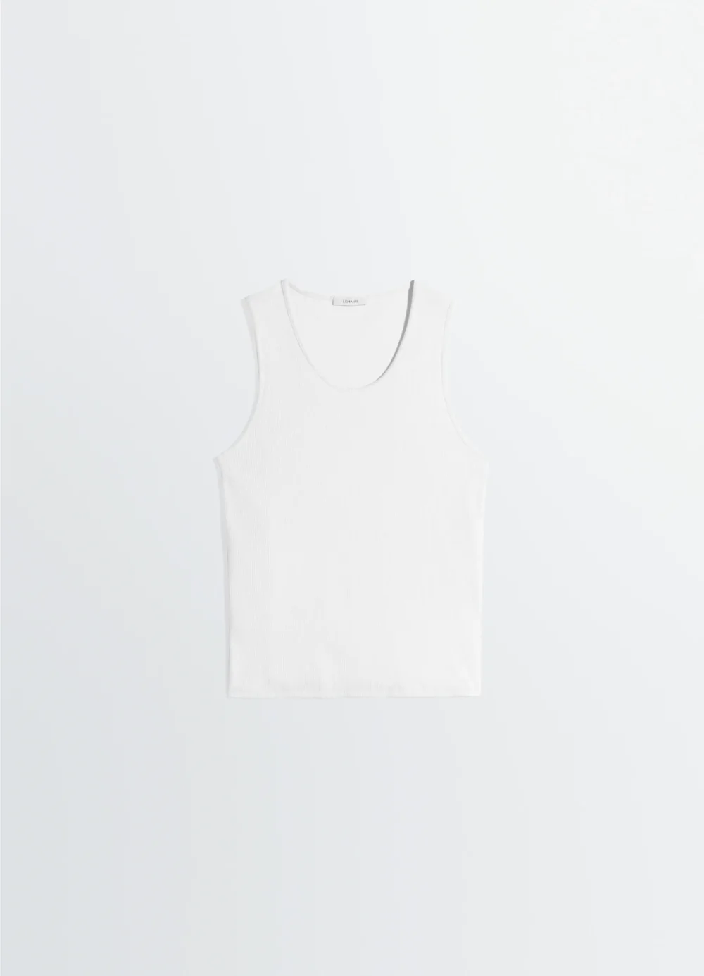RIB TANK TOP IN COTTON JERSEY - 3