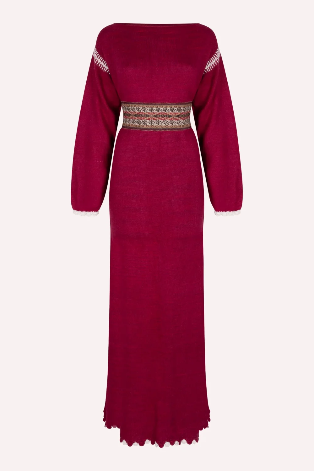 GLADYS DRESS | MAROON