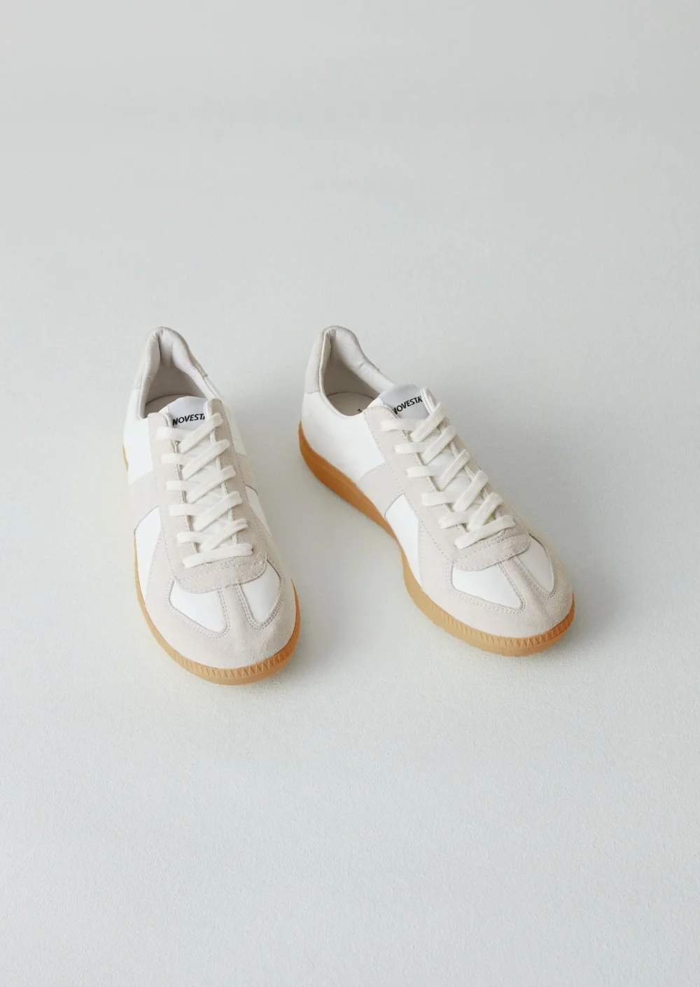 Novesta Gat Leather Sneakers | Ecru