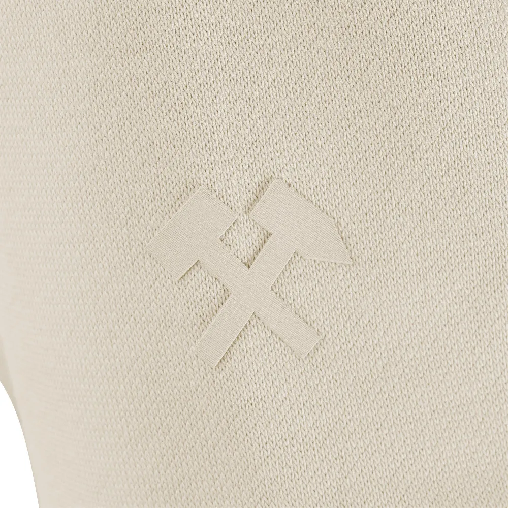 Kapuzen-Sweat Casual Business beige