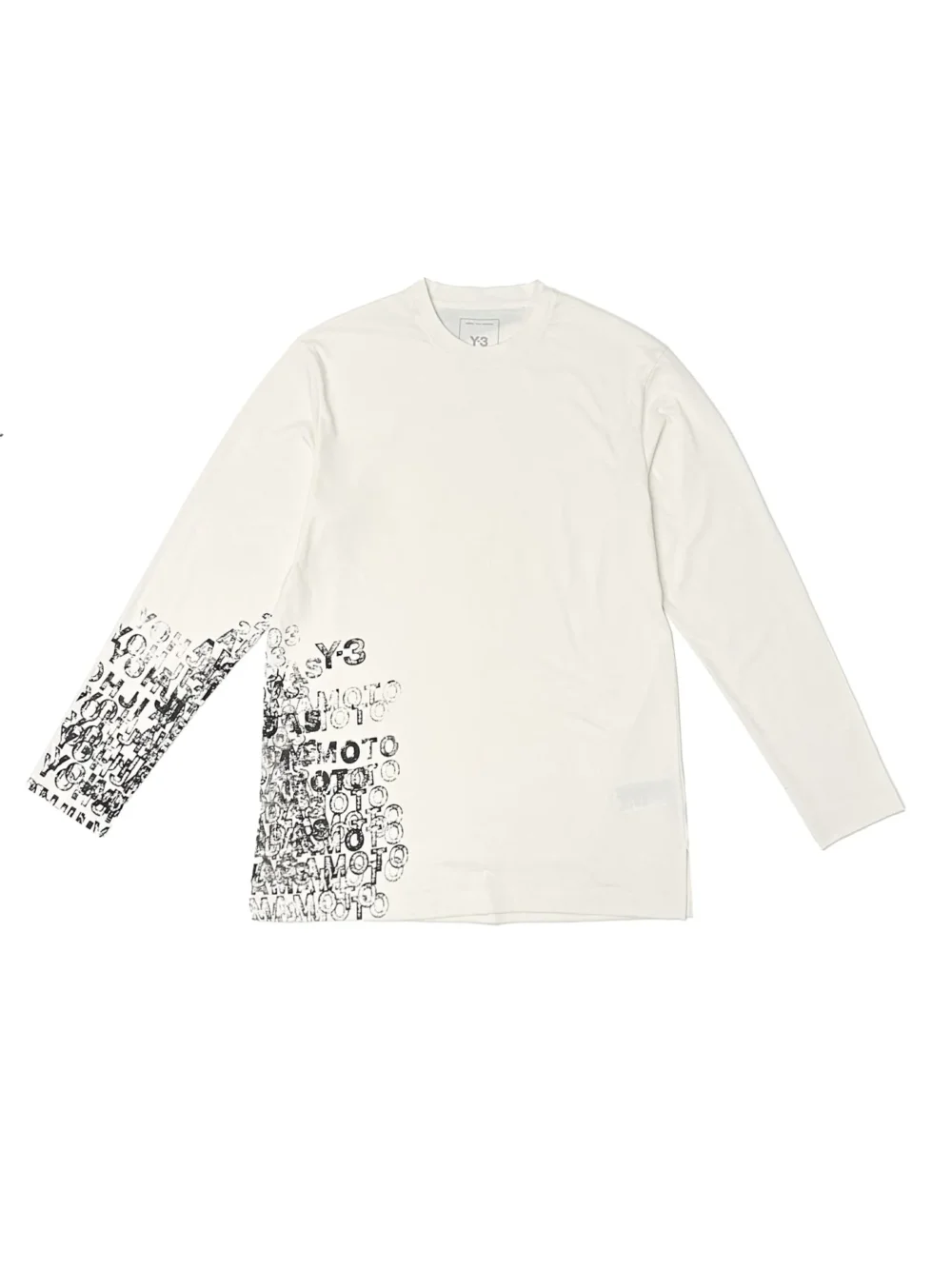 Y-3 Off White U Gfx Long Sleeve T Shirt