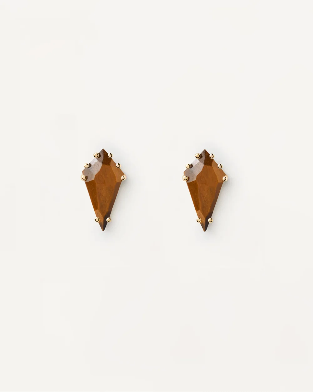 Akiro Tiger Eye Single Earring - 5