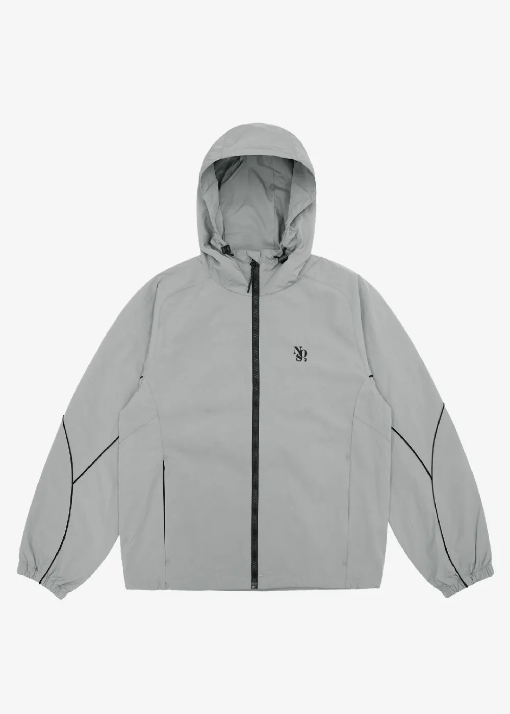 Panel Windbreaker - Gray