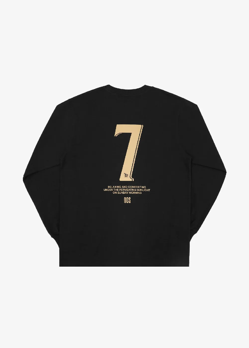 Gold Seven Long Sleeve - Black