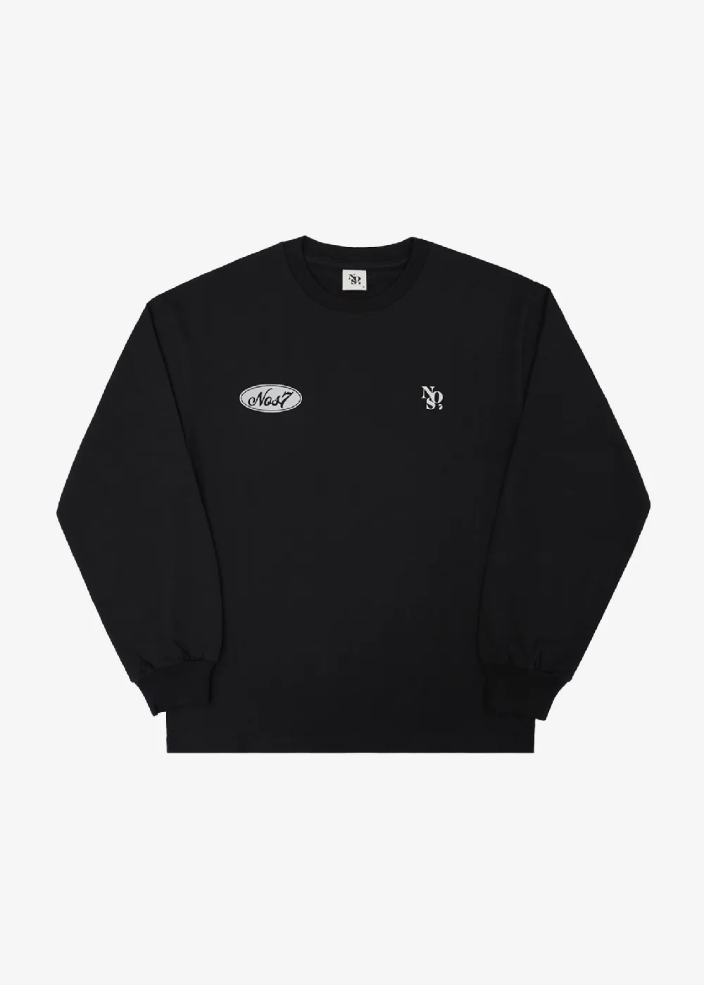 Check Relaxing Long Sleeve - Black - 2