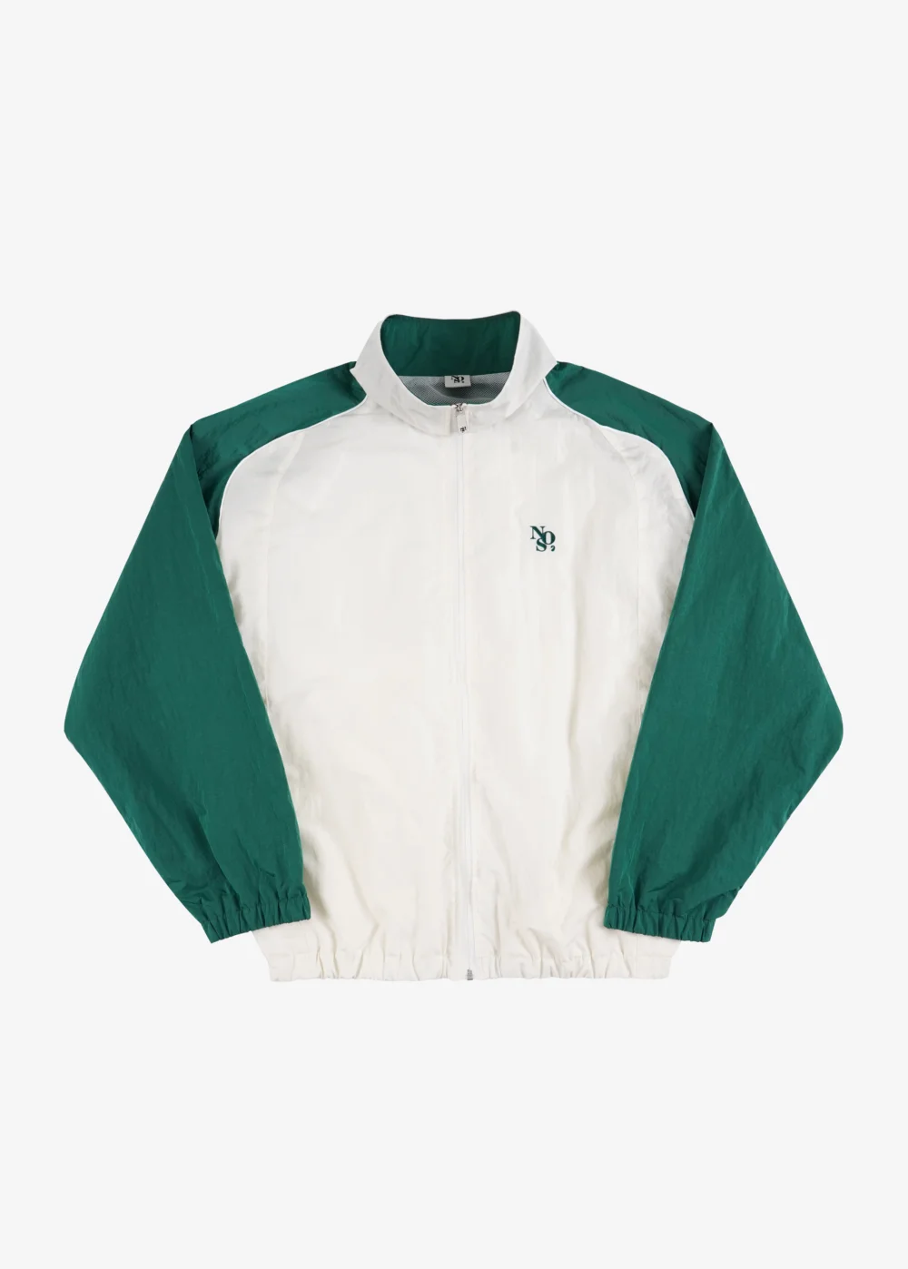 Side Colour Windbreak - Green/Ivory