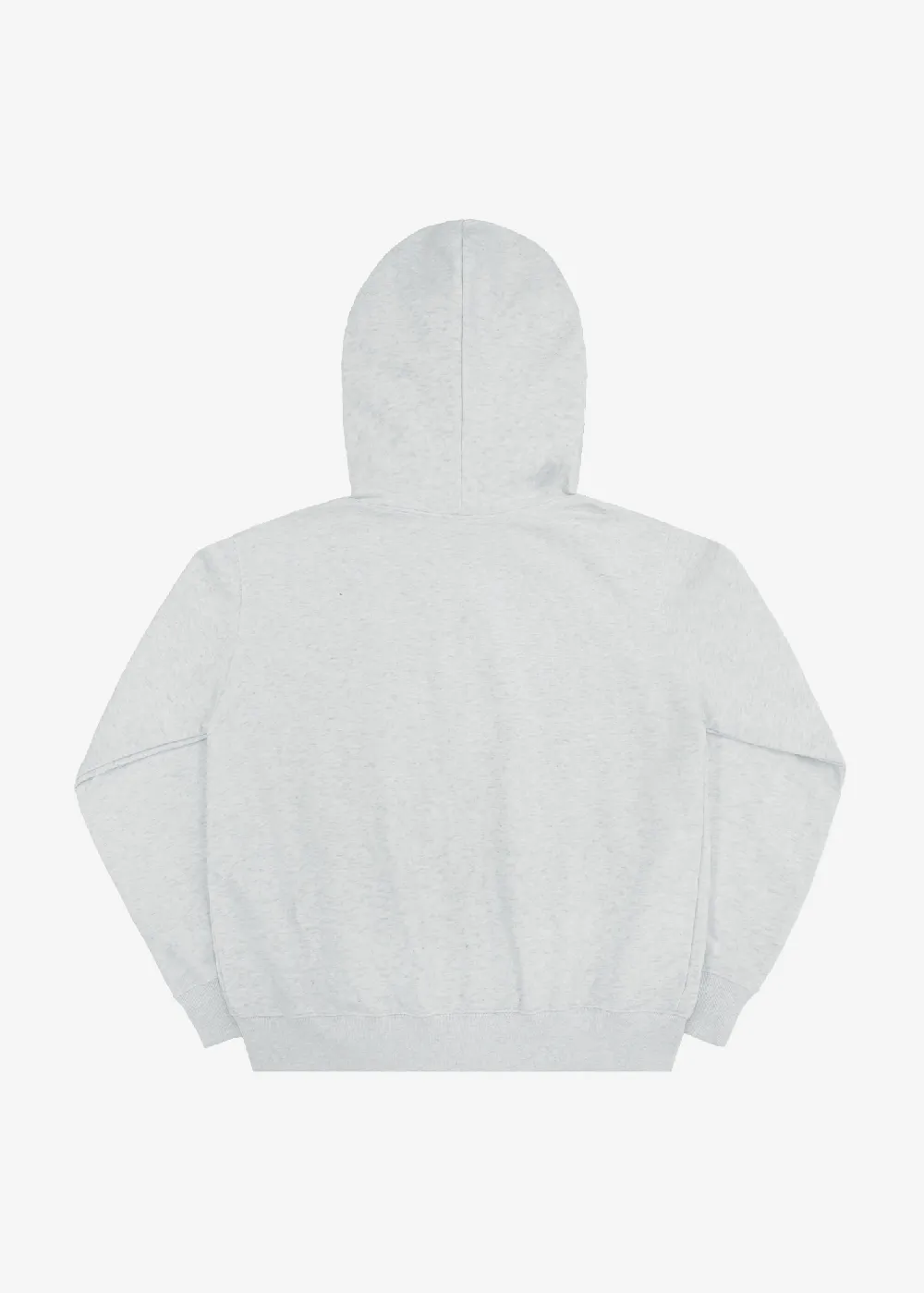 Main Logo Hooded Zip-Up - Melange - 2