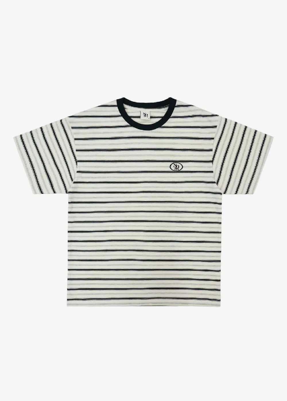 Work Stripe T-Shirt - White