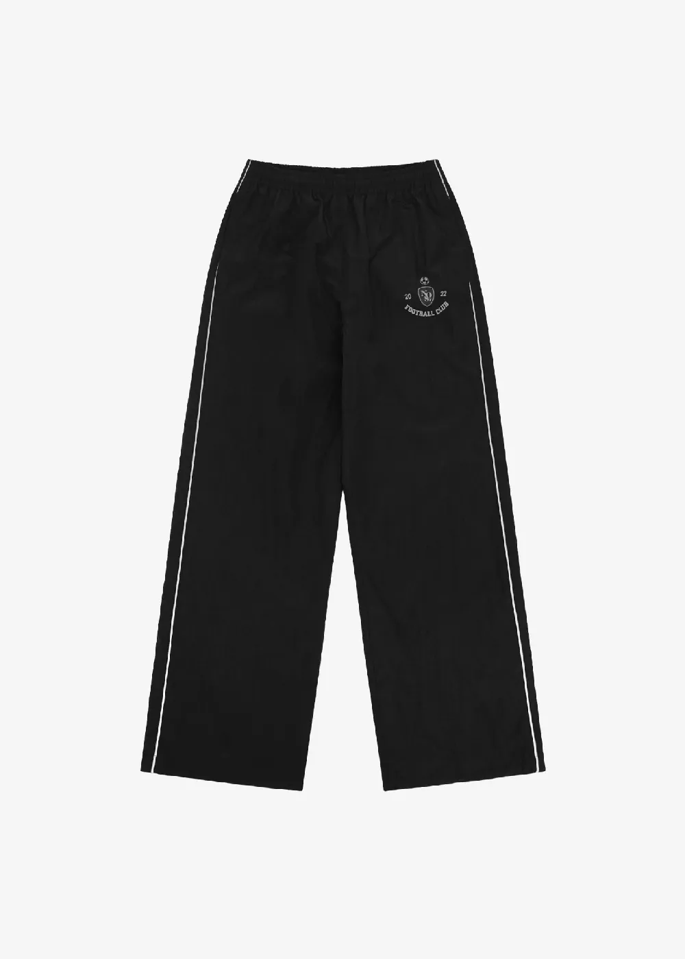 Club Nylon Track Pants - Black