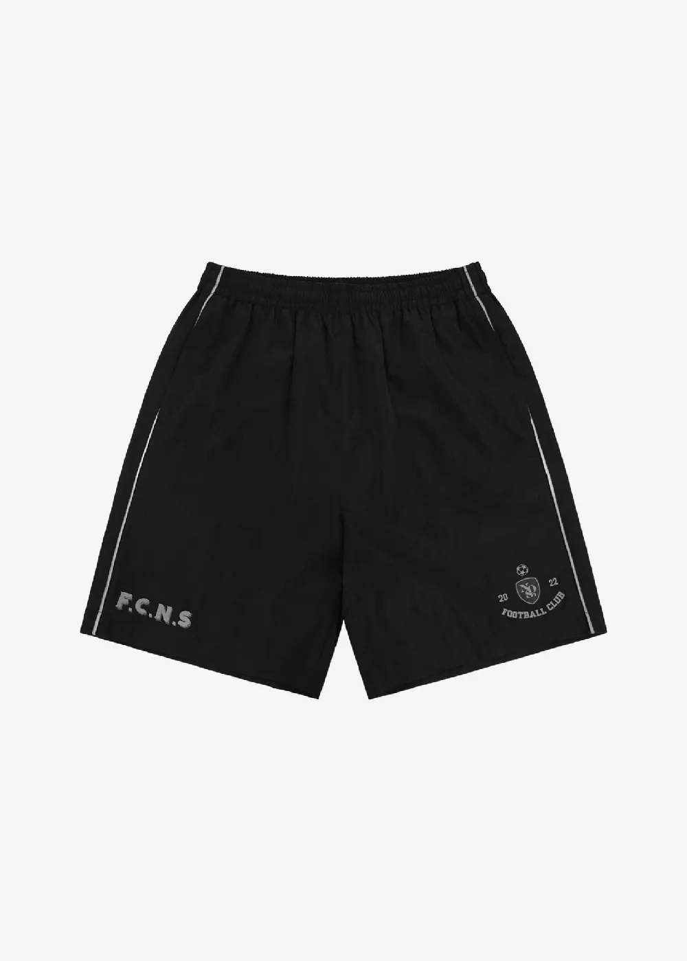 Club Nylon Track Shorts - Black