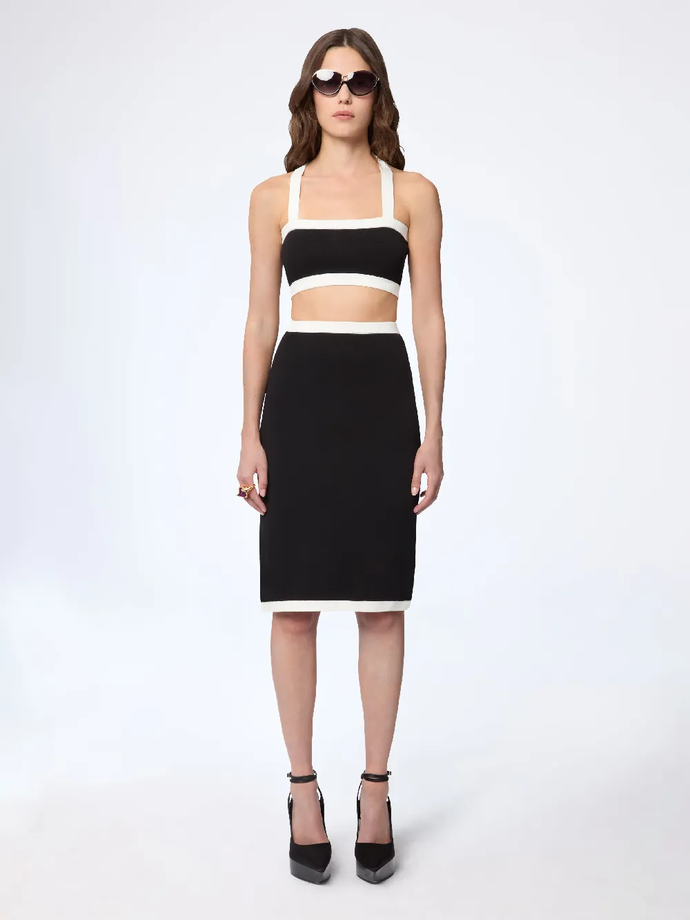 Midi Knit Skirt