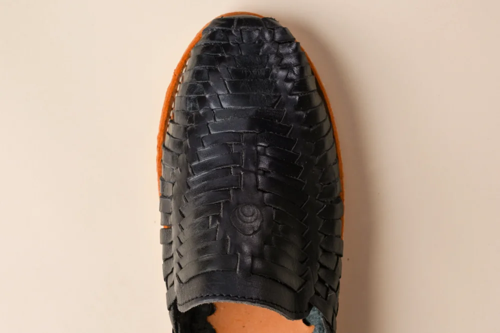 Men's Huaraches in Midnight - 3