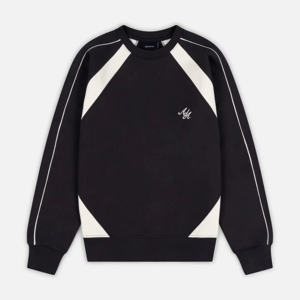 Arva Piped Raglan | Navy