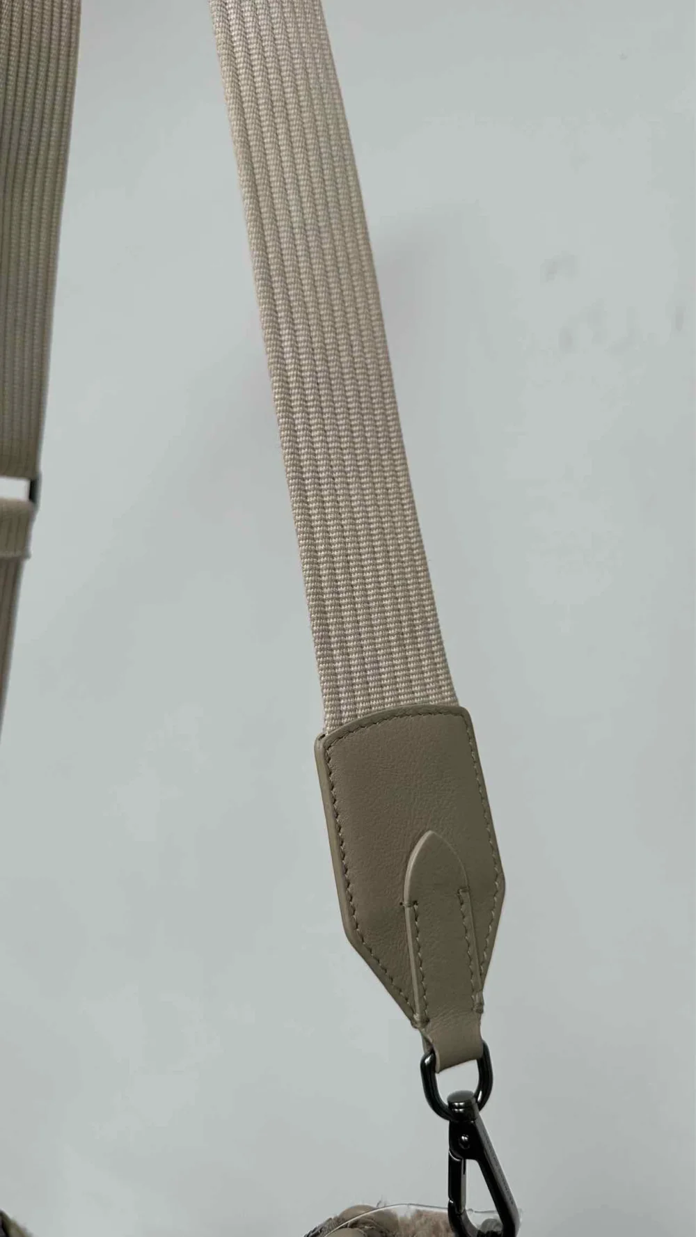 Brunello Cucinelli Shearling Crossbody Bag - 5