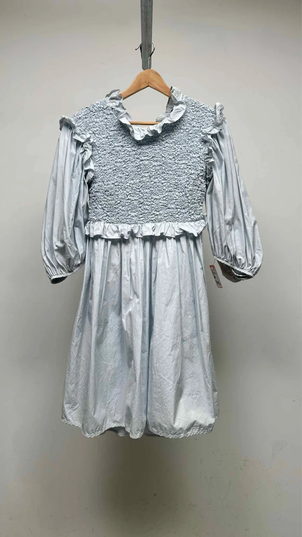 Cecilie Bahnsen Back-ribbon Pressed-detail Dress