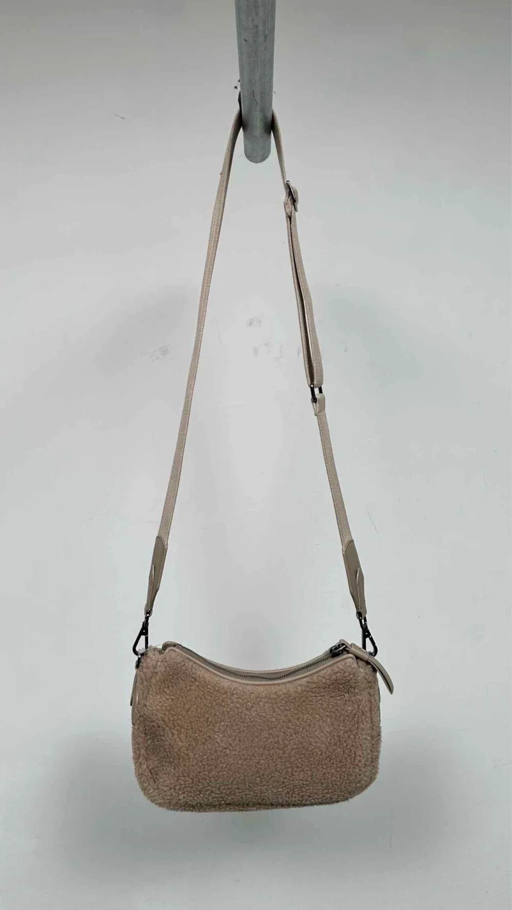 Brunello Cucinelli Shearling Crossbody Bag - 2