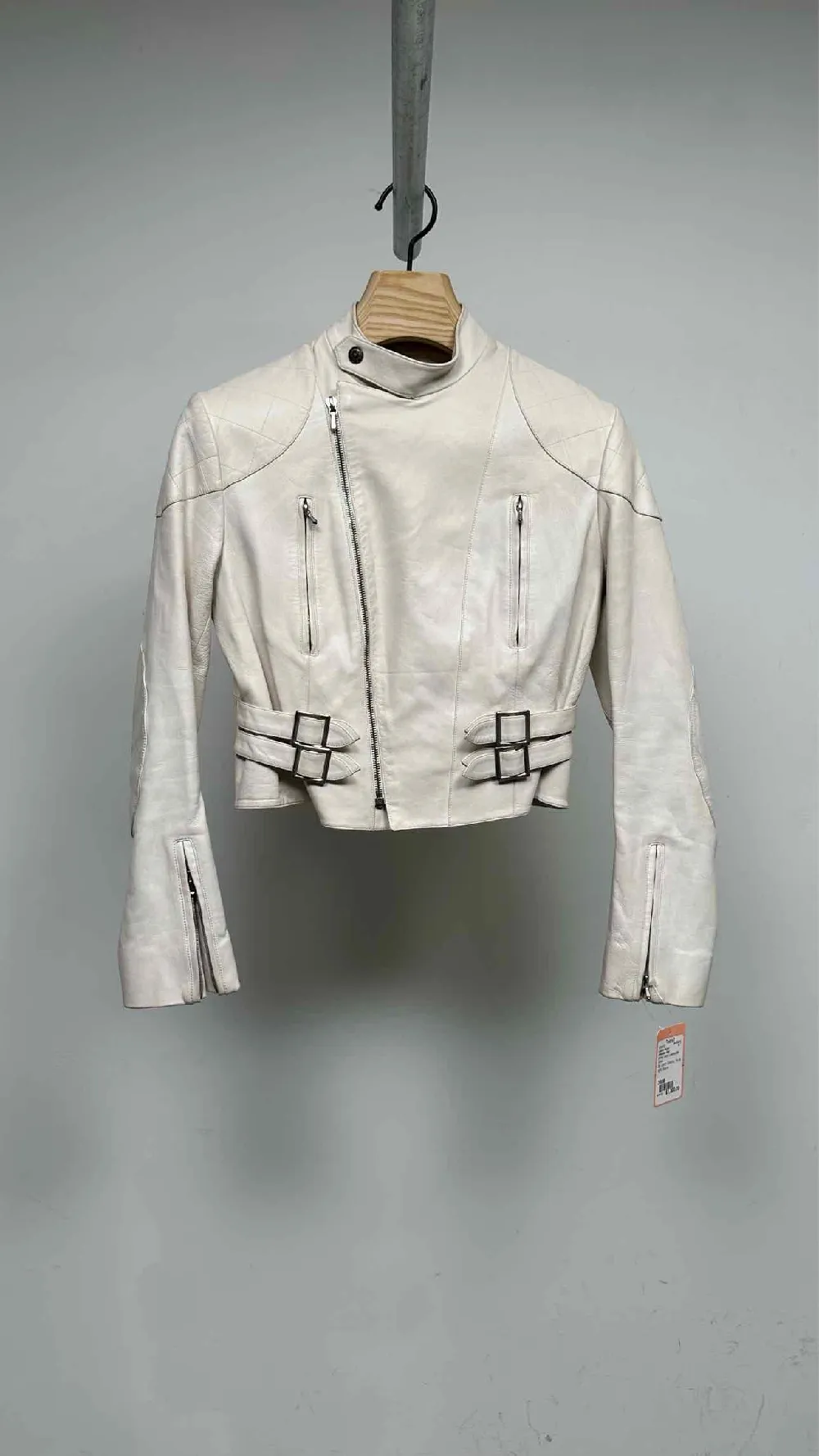 Christian Dior Quilted Panneled Leather Jacket