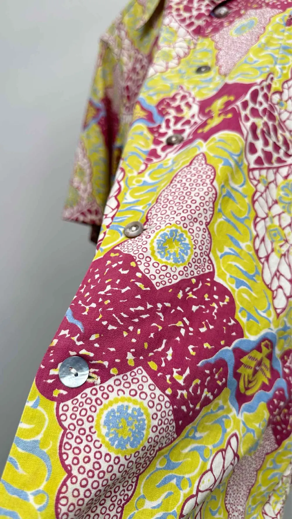 Vintage Printed Hawaiian Shirt - 5