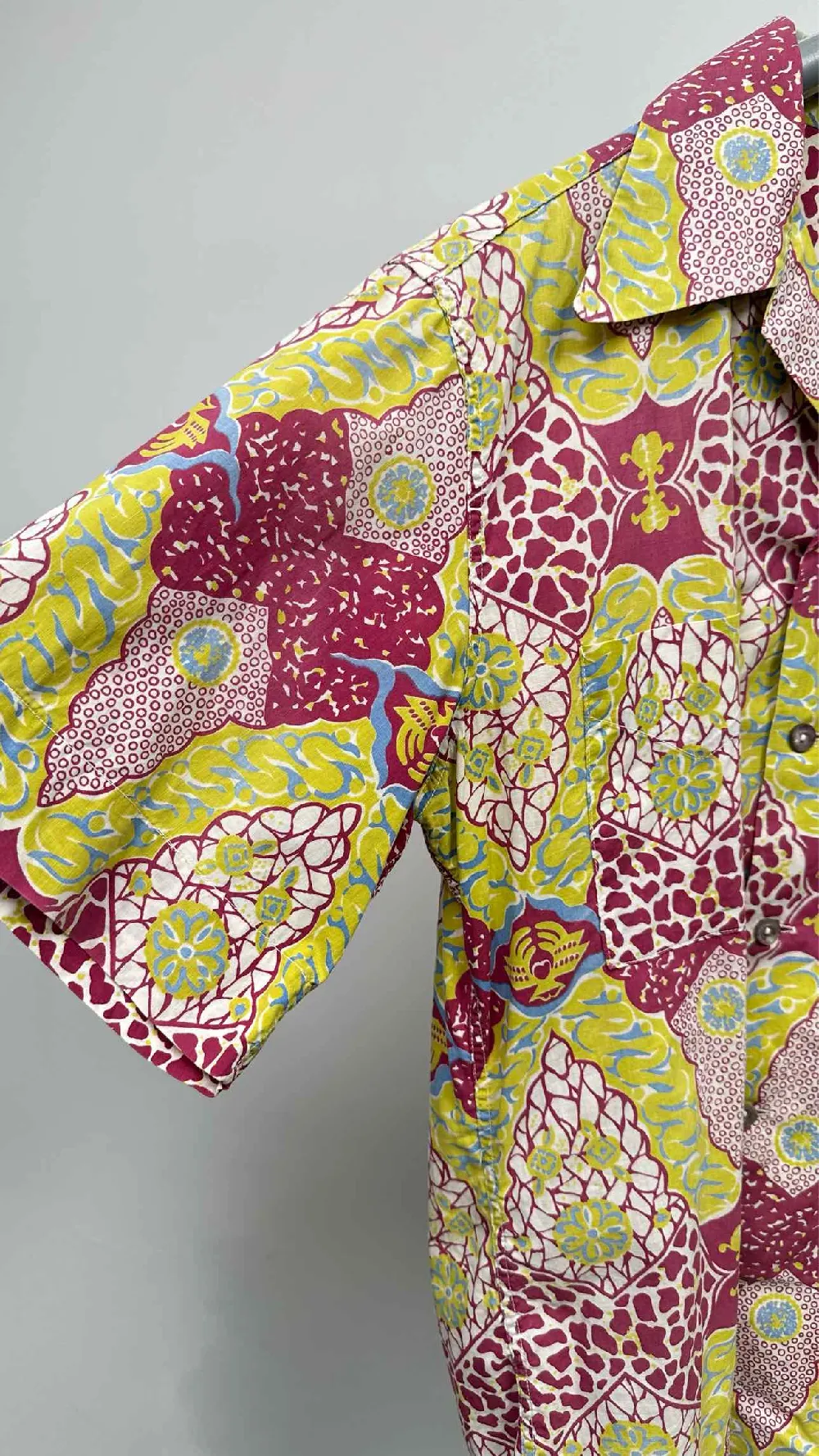 Vintage Printed Hawaiian Shirt - 4