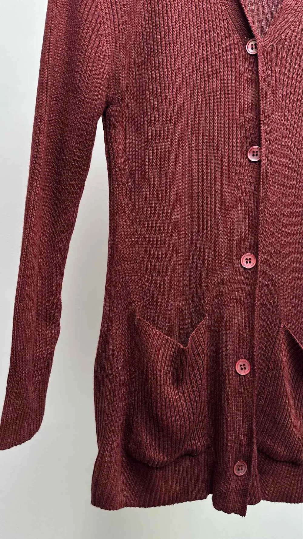 Issey Miyake Rib Cardigan - 5