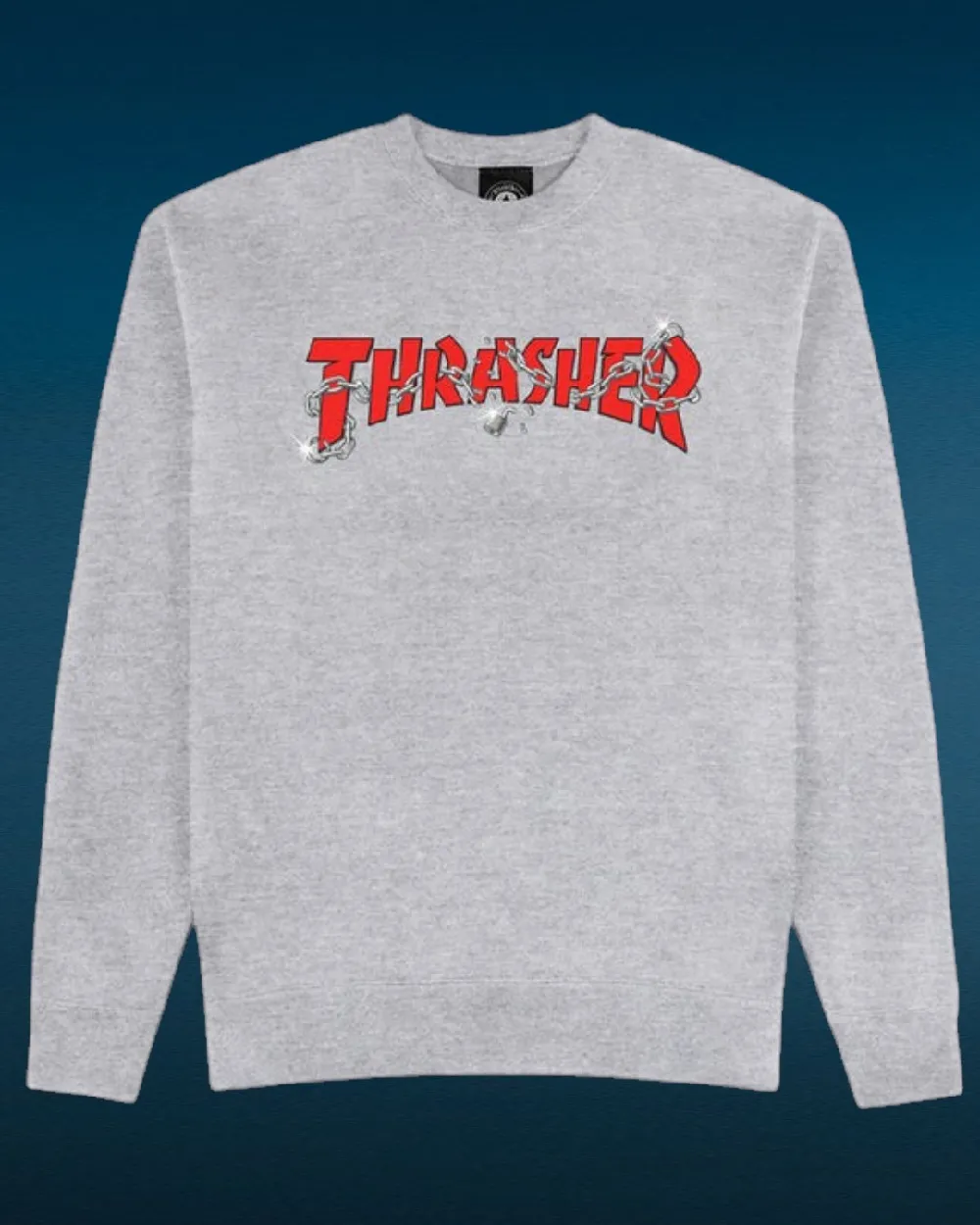 BUZO THRASHER chains CRewneck