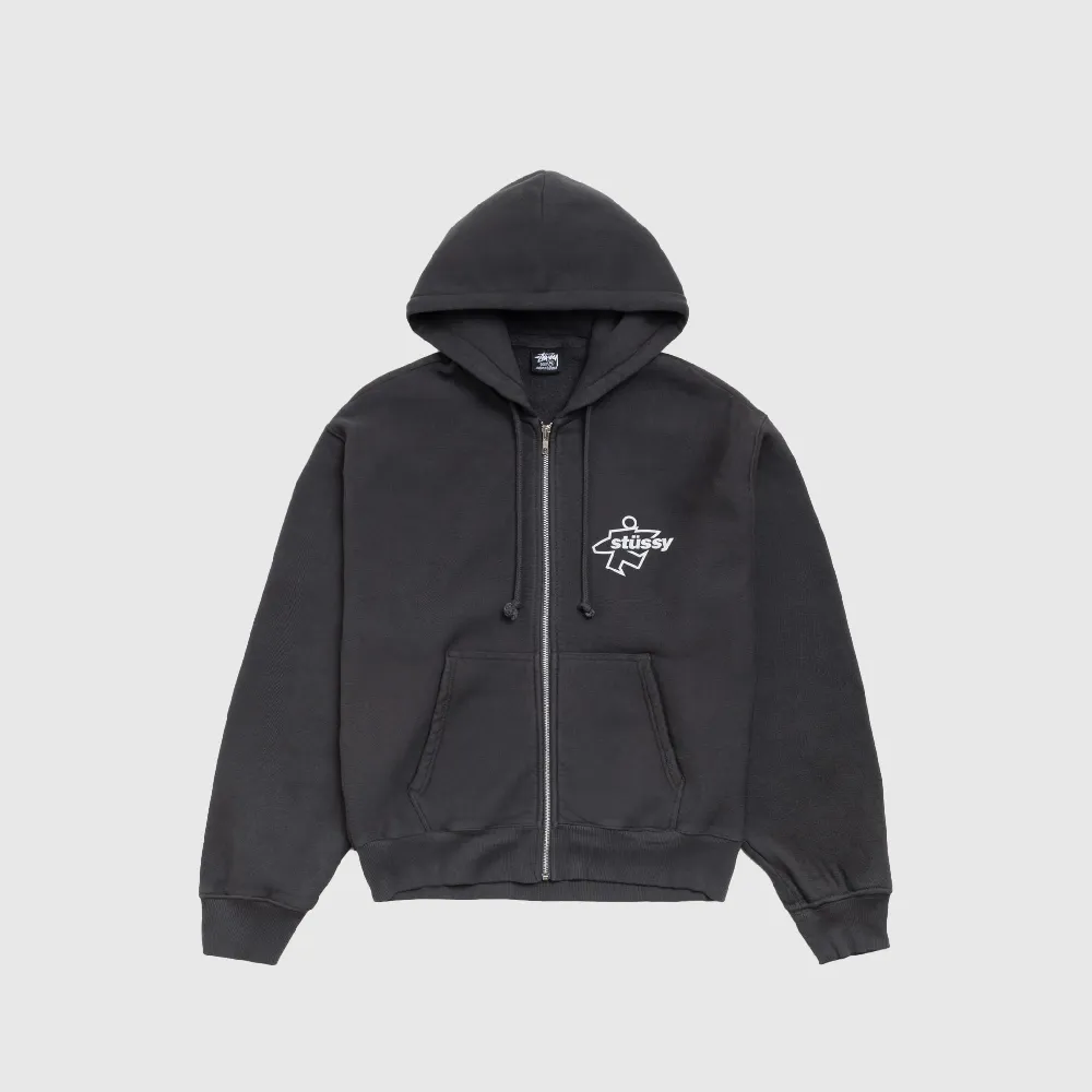 SURF SIZE ZIP HOODY