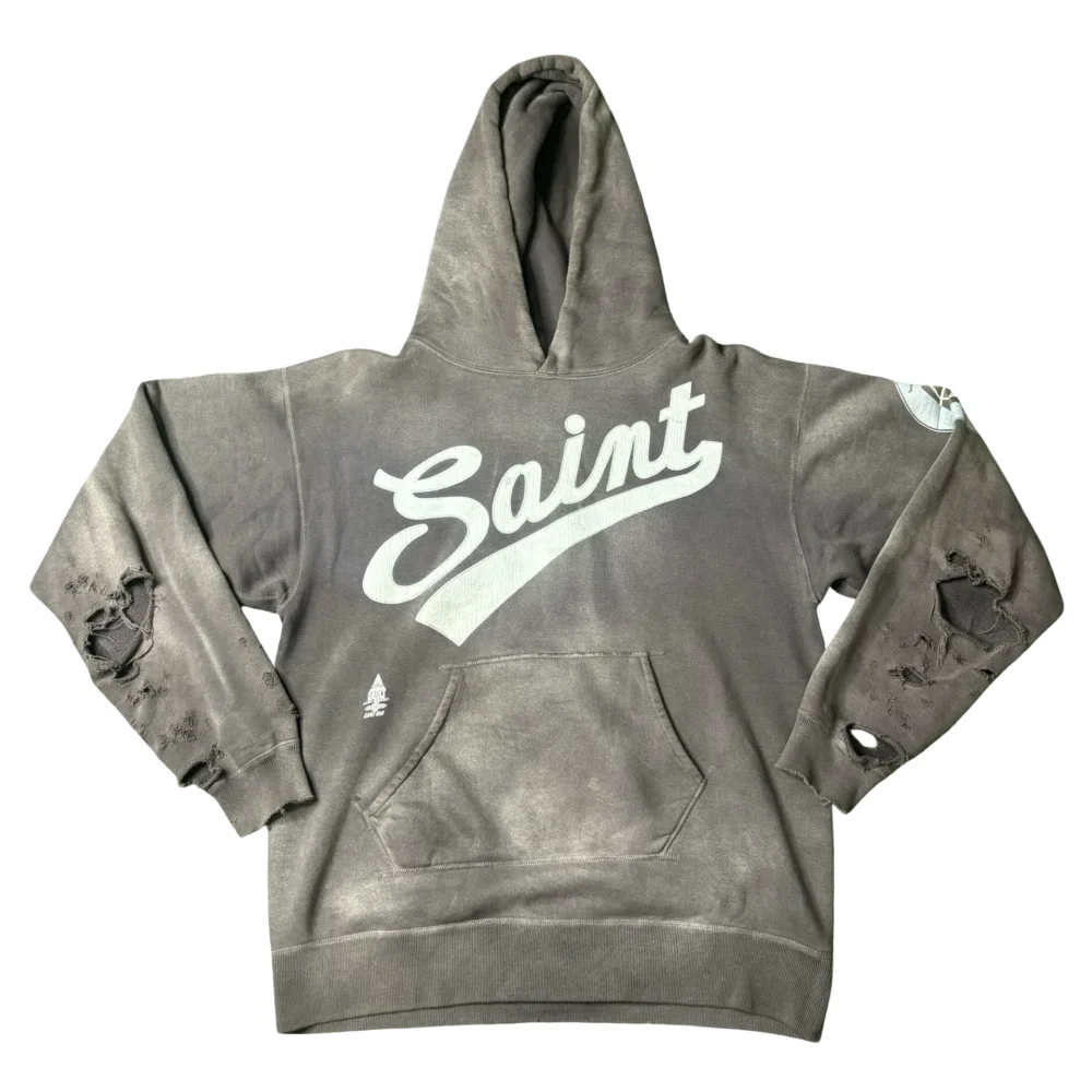 Saint Michael Distressed Hoodie