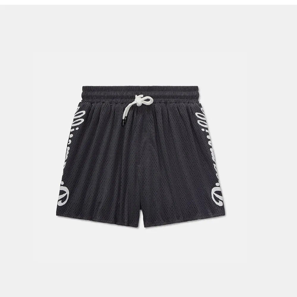 DREAMVILLE SCRIPT MESH SHORTS- DARK GRAY