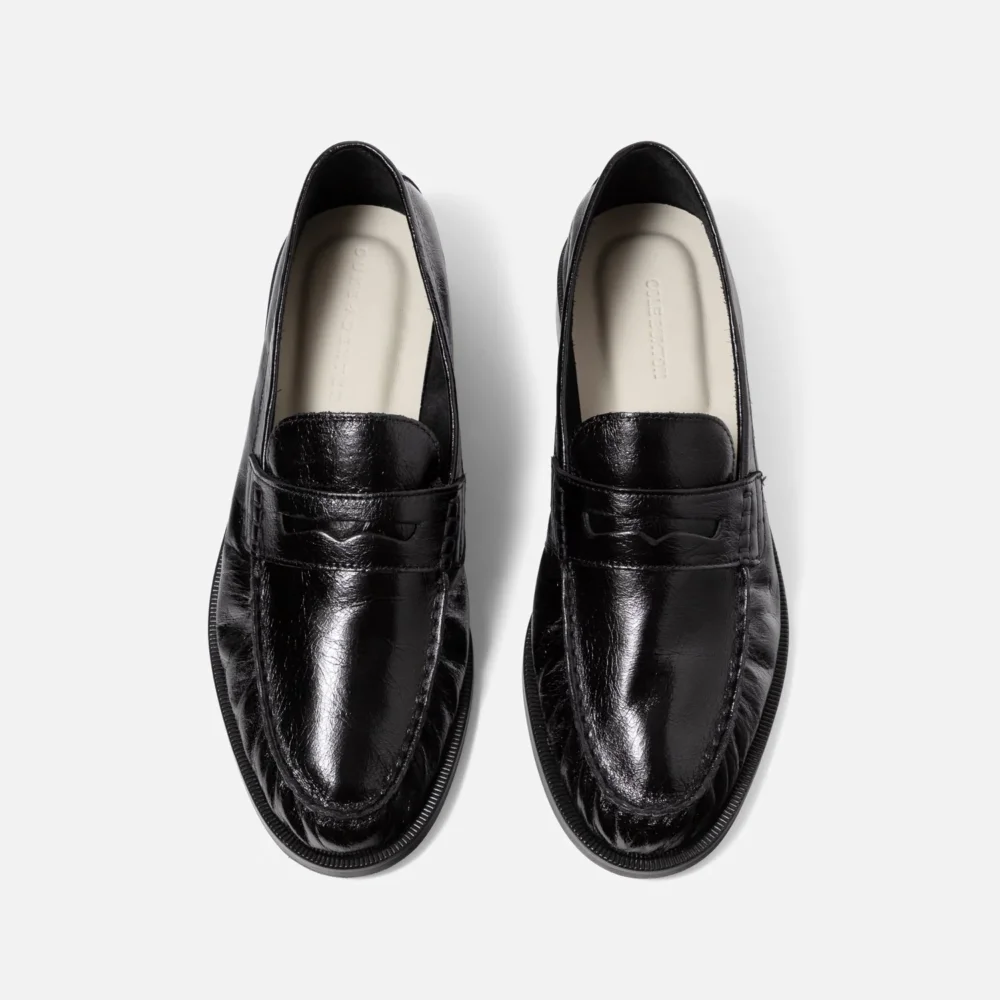CB Black Ruched Loafer - Women's - 2