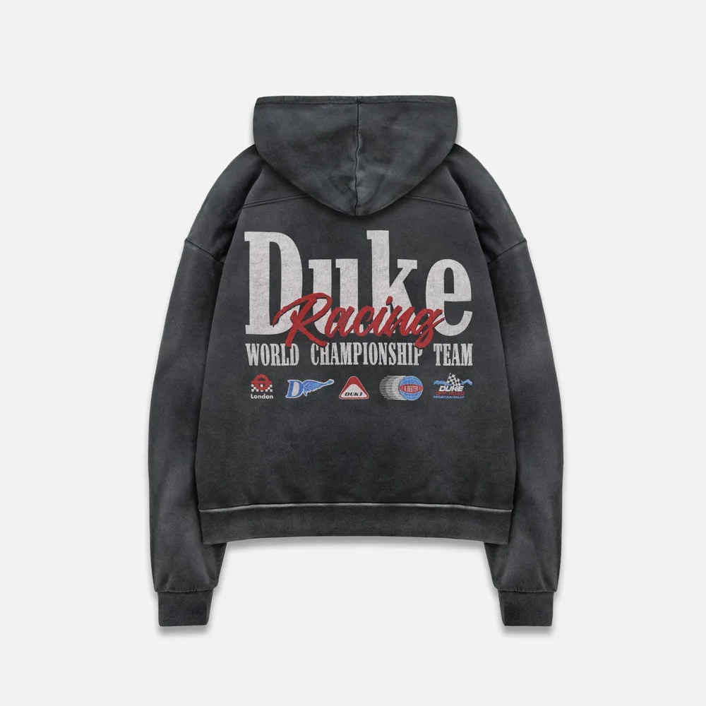 DR1 World Championship Washed Black Hoodie